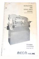 Piranha-Piranha Ironworker P-3 Instruction & Parts Manual-P-3-01